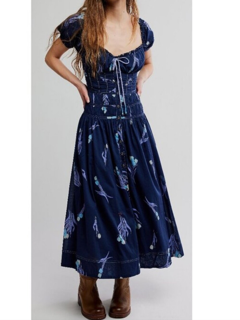 Free People Complete Me Midi Dress